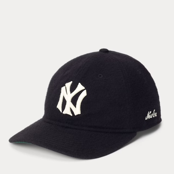 Ralph Lauren Yankees Cashmere Cap Purple Label LTD